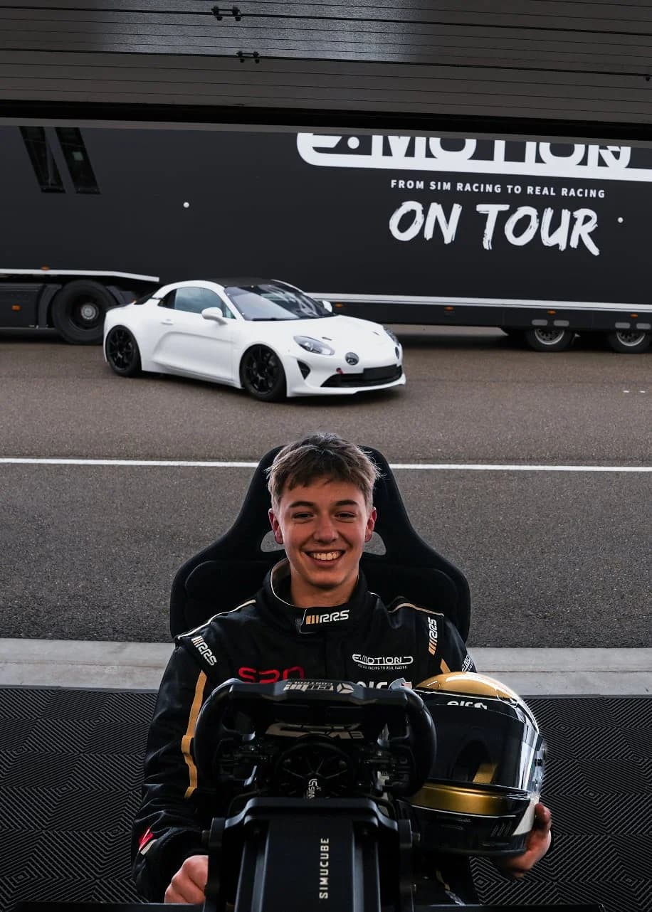 Lenny Kieffer, vainqueur THE GRID saison 1
